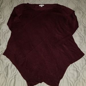 New York & Company Asymmetrical Hem Sweater